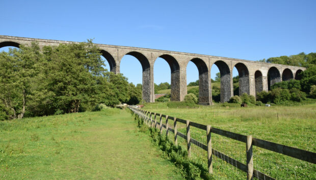 A photo of Pensford Viaduct